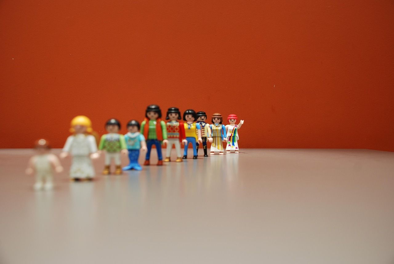 playmobils in family constellation